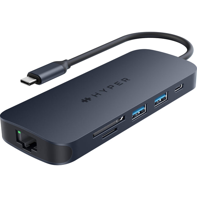 HYPER HyperDrive Next USB-C Hub 8 Puertos HDMI 4K 60Hz 140W PD Azul