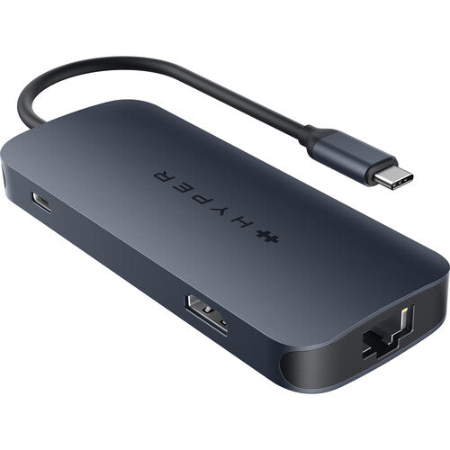 HYPER HyperDrive Next USB-C Hub 8 Puertos HDMI 4K 60Hz 140W PD Azul