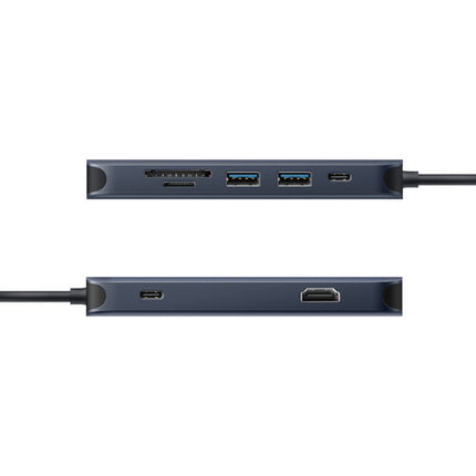 HYPER HyperDrive Next USB-C Hub 8 Puertos HDMI 4K 60Hz 140W PD Azul