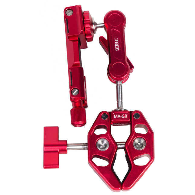 Sirui Alien Series Abrazadera Crab con Brazo Mágico Rojo para Smartphones 2.3 a 3.7 Pulgadas