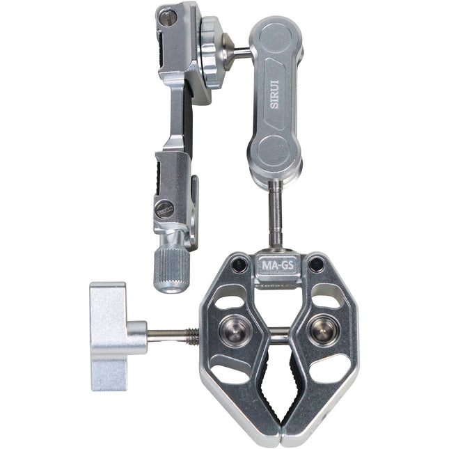 Sirui Alien Series Crab Clamp con Magic Arm Soporta hasta 3 7 Pulgadas Plata