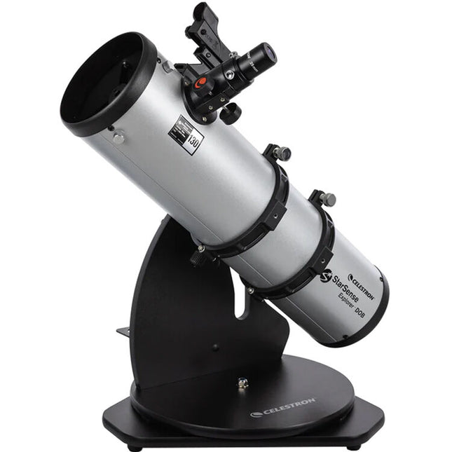 Celestron StarSense Explorer 130mm f5 Telescopio Dobsoniano de Mesa con Espejo Parabólico 130mm y Oculares 25mm 10mm