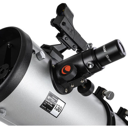 Celestron StarSense Explorer 130mm f5 Telescopio Dobsoniano de Mesa con Espejo Parabólico 130mm y Oculares 25mm 10mm