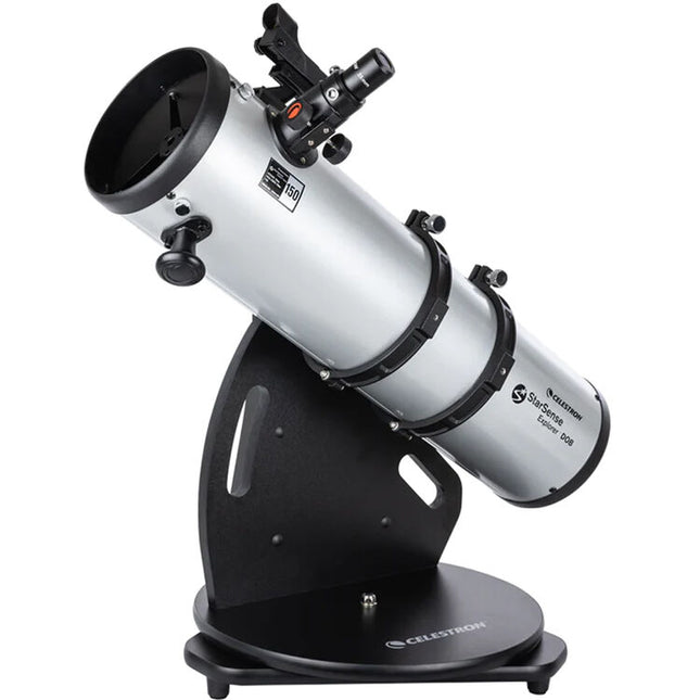 Celestron StarSense Explorer 150mm f/5 Telescopio Dobsoniano con Espejo Parabólico y Oculares 25mm 10mm