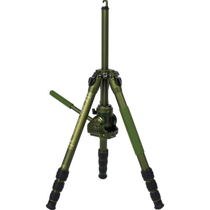 Sirui CT04 Serie Pilot Trípode con Cabezal CT5 58.4" Alcance 6.6 lb Capacidad Verde