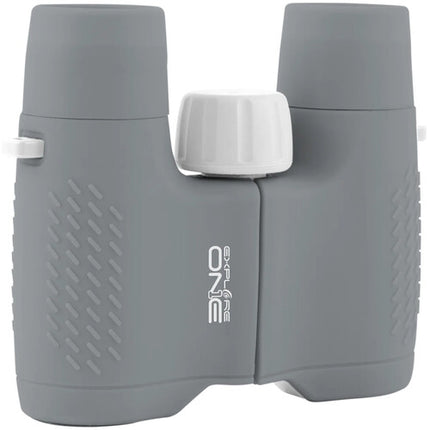 ExploreOne 6x21 Binoculares Grises 6x Aumento 21mm Objetivo con Estuche