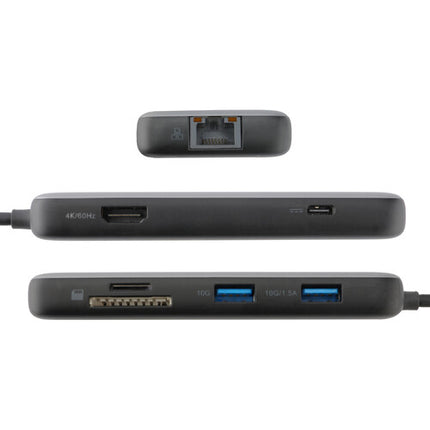 Xcellon 7 en 1 Hub Multimedia USB-C 3.2 Gen 2 10 Gb s 4K 60Hz 100W PD