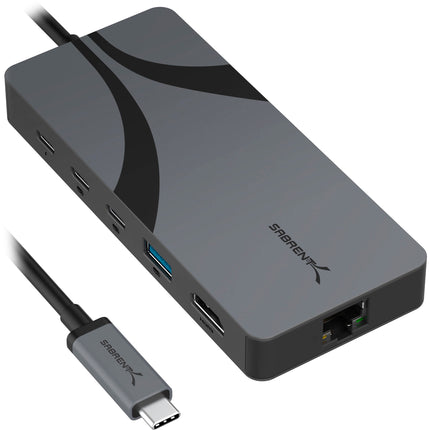 Sabrent 5-in-1 USB4 Travel Hub con 2x USB-C 85W PD y HDMI 8K