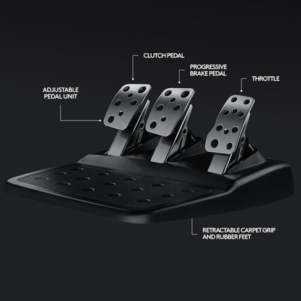Logitech G G G29 Volante de carreras 10.24" con palanca cambio 900° PC PS4