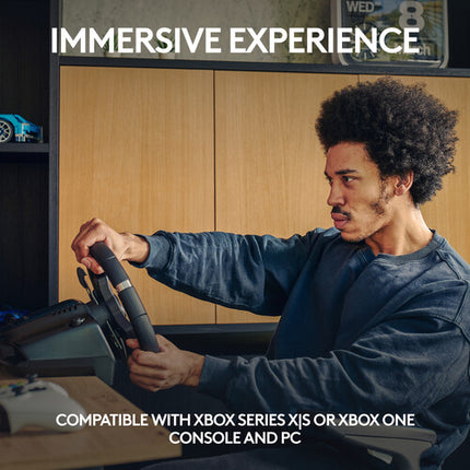 Logitech G G920 Volante de Carreras 10.24" 900° Rotación 3 Pedales Xbox One PC