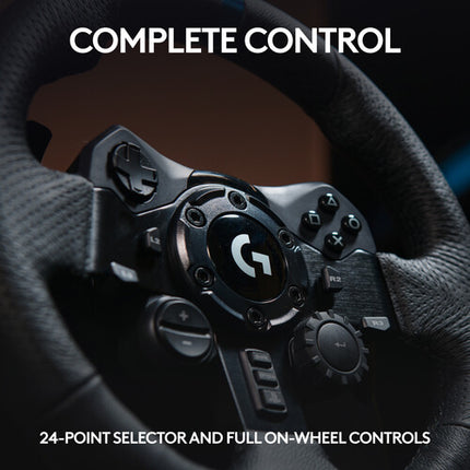 Logitech G G923 Volante y Pedales Sim Racing con TRUEFORCE para PC PS4 PS5