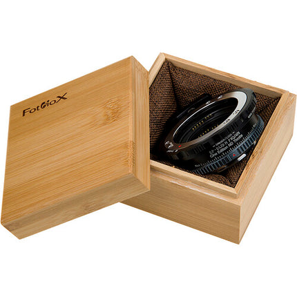 FotodioX Vizelex ND Throttle Fusion Adaptador Cine para Canon EF a RF con filtro variable y montura Breech-Lock