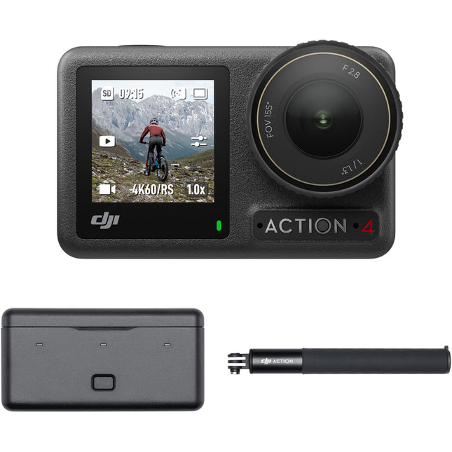 DJI Osmo Action 4 Cámara Deportiva 4K120 UHD Sensor 1/1.3" 155° FOV