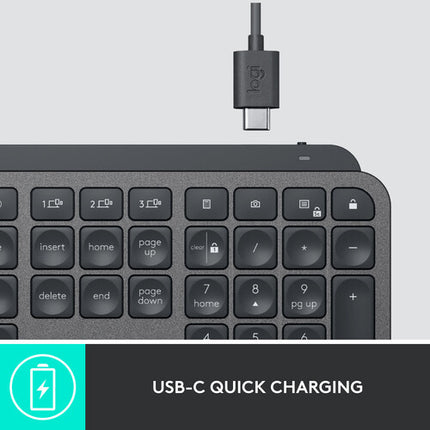Logitech MX Keys for Business Teclado Bluetooth Retroiluminado FIPS