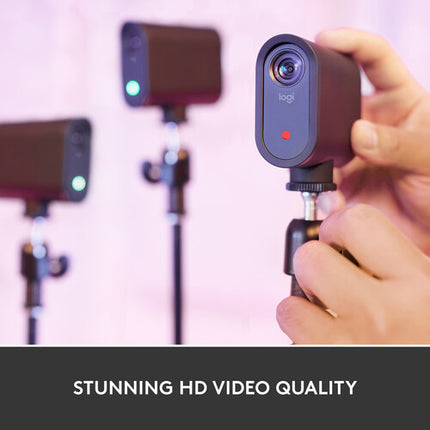 Logitech Mevo Start Cámara para Streaming 1080p30 6 Horas Batería Pack 3