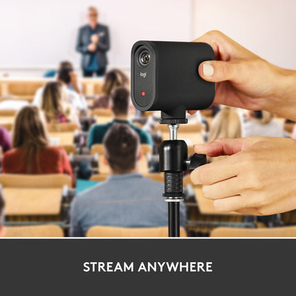 Logitech Mevo Start Cámara para Streaming 1080p30 6 Horas Batería Pack 3