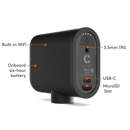 Logitech Mevo Start Cámara para Streaming 1080p30 6 Horas Batería Pack 3