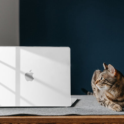 TechProtectus ColorLife Funda para MacBook Air 15" Chip M2 M3 Transparente Con Cubierta de Teclado