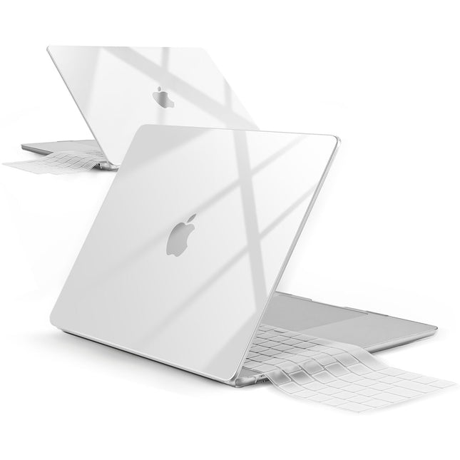 TechProtectus ColorLife Funda para MacBook Air 15" Chip M2 M3 Transparente Con Cubierta de Teclado