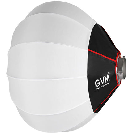GVM Lantern Softbox Luz Suave 26 Pulgadas Diámetro Omnidireccional