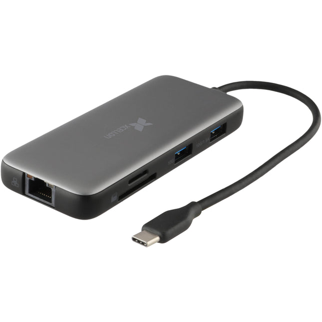 Xcellon 7 en 1 Hub Multimedia USB-C 3.2 Gen 2 10 Gb s 4K 60Hz 100W PD