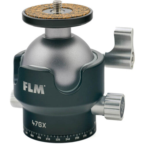 FLM 47GX Cabezal de Trípode Centerball Capacidad 25kg Altura 7cm
