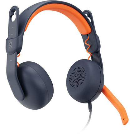 Logitech Zone Learn Auriculares On Ear USB C con Micrófono Rotativo