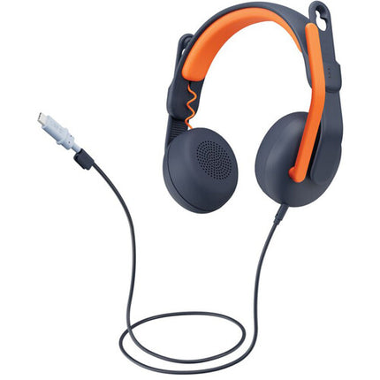 Logitech Zone Learn Auriculares On Ear USB C con Micrófono Rotativo