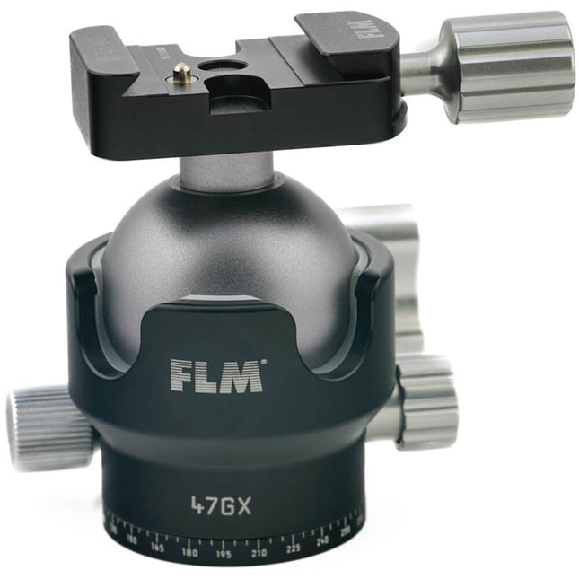 FLM 47GX Cabezal de Trípode Centrobola con Pinza QR SRB-40 55.1 lb carga