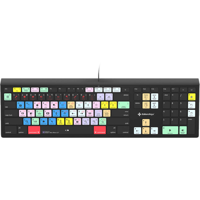 KB Covers After Effects Teclado Retroiluminado Pro Aluminio macOS 4 Niveles Brillo