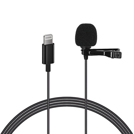 Micrófono Lavalier Omnidireccional Comica Audio CVM-V01SP(MI) con conector Lightning y cable de 4.5 m