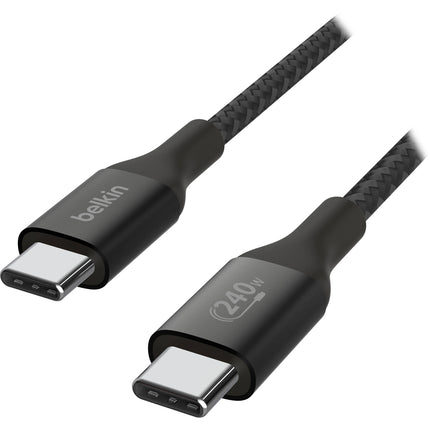 Belkin BoostCharge Cable USB-C 240W 2.0 Interfaz Nylon 2 años garantía