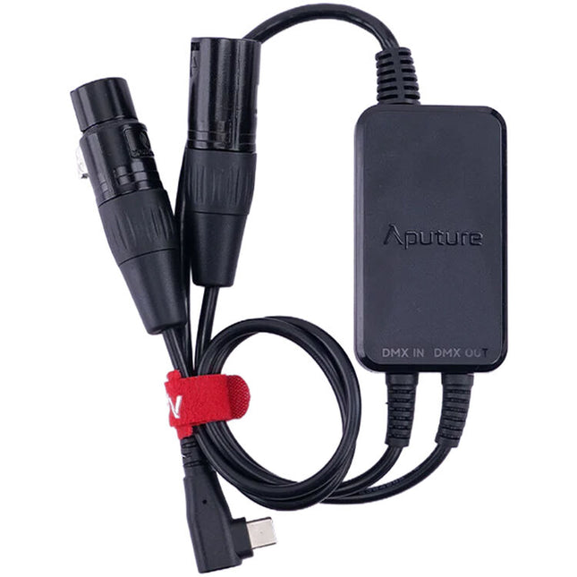 Aputure Adaptador USB-C a DMX 5 pines para MT Pro MC Pro INFINIBARs 62 cm