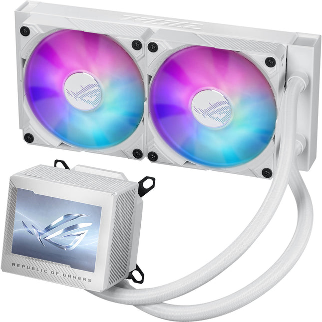 ASUS ROG RYUJIN III 240mm Refrigeración CPU Todo en Uno con ARGB y Pantalla LCD 3.5"