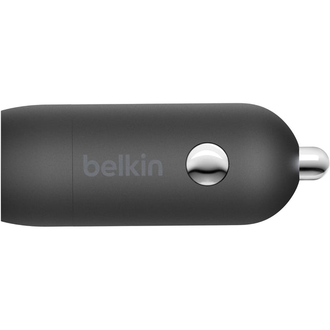 Belkin BoostCharge Cargador de Coche USB-C PD 30W con Cable Lightning 1 m