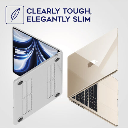 Funda Dura iBenzer Neon Party para MacBook Air 15" Diseño Dos Piezas Ventilación Térmica