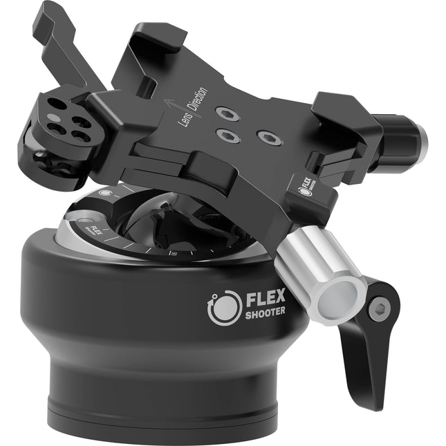 FlexShooter Mini Ball Head soporte para cámara capacidad 21 lb Arca-Type