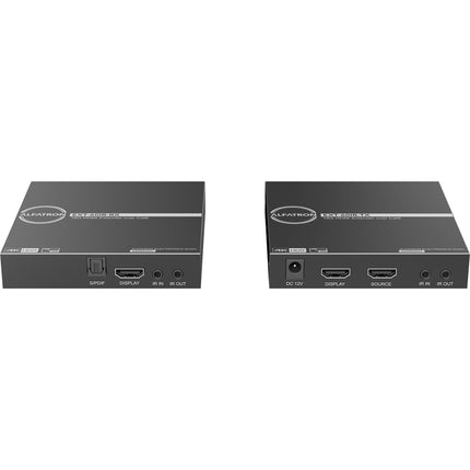 Alfatron 4K 18 Gb/s Extensor HDMI sobre Cat 6 4K UHD 60 Hz