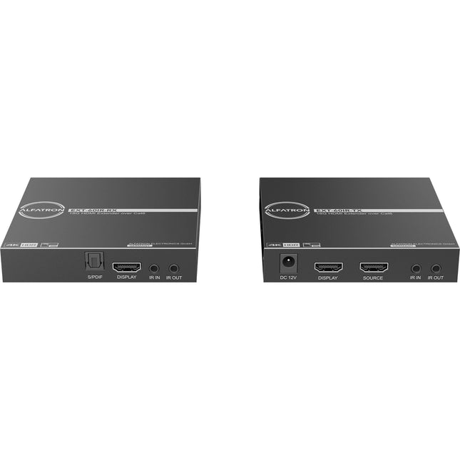 Alfatron 4K 18 Gb/s Extensor HDMI sobre Cat 6 4K UHD 60 Hz