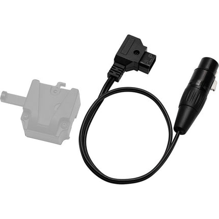 COLBOR Cable de batería V-Mount 19.7 pulgadas D-Tap a XLR