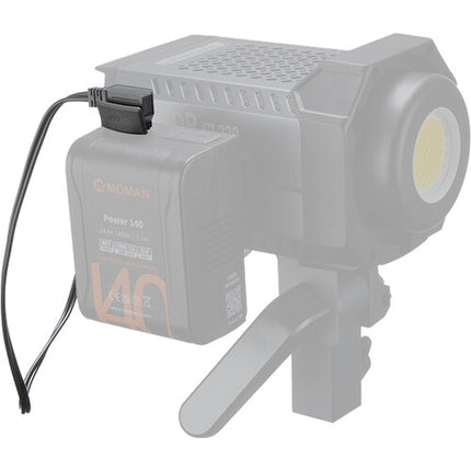 COLBOR Cable de batería V-Mount 19.7 pulgadas D-Tap a XLR