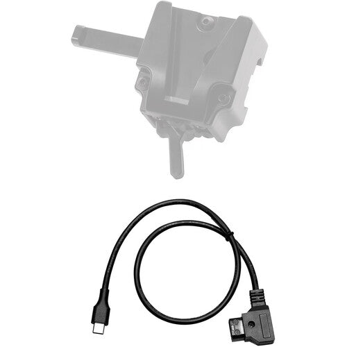 COLBOR Cable batería V-Mount D-Tap a USB-C 19.7 pulgadas