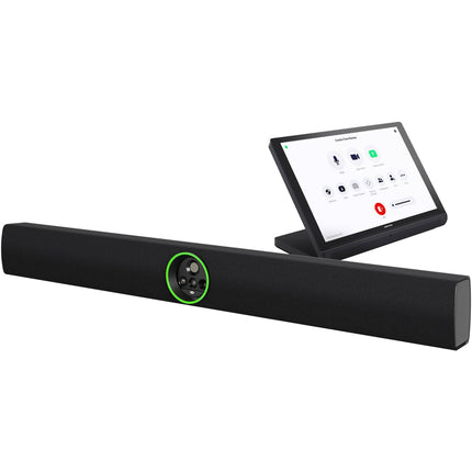 Crestron Flex Solución de Videoconferencia para Salas Grandes con Videobar 70 y Pantalla Táctil 10"