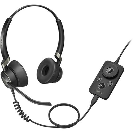 Jabra Engage 50 II USB-C Auriculares Estéreo Con Cancelación Activa De Ruido Y Aurículas Ergonómicas