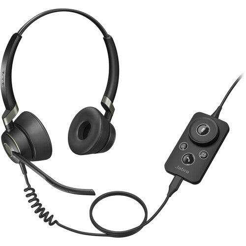 Jabra Engage 50 II USB-C Auriculares Estéreo Con Cancelación Activa De Ruido Y Aurículas Ergonómicas