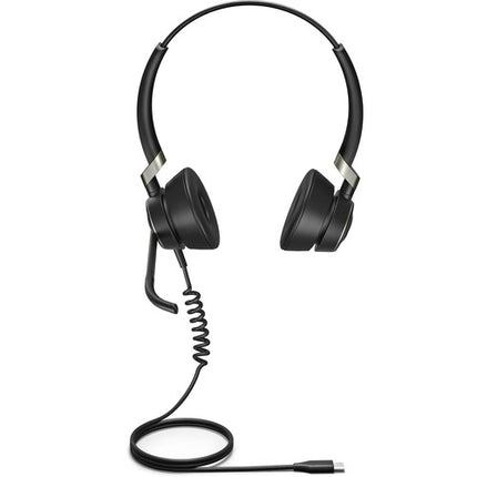 Jabra Engage 50 II USB-C Auriculares Estéreo Con Cancelación Activa De Ruido Y Aurículas Ergonómicas