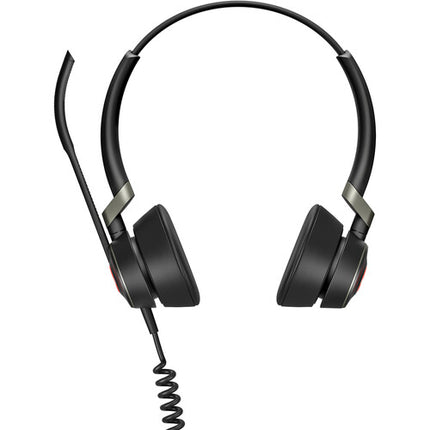Jabra Engage 50 II USB-C Auriculares Estéreo Con Cancelación Activa De Ruido Y Aurículas Ergonómicas