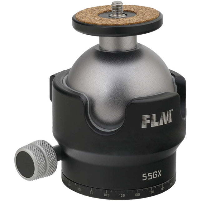 FLM 55GX Cabezal de trípode capacidad 40 kg altura 7.9 cm aluminio