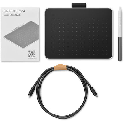 Wacom One S Bluetooth Tableta de Dibujo 6.0 x 3.7" Área Activa 4096 Niveles de Presión