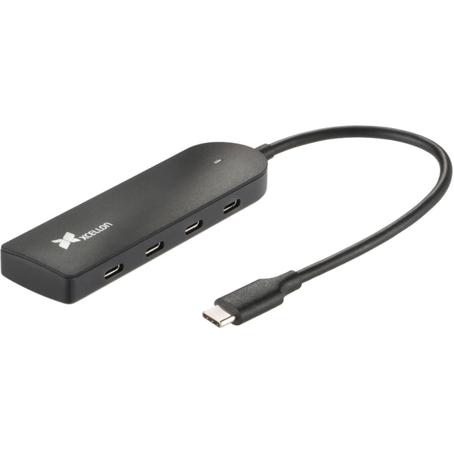 Xcellon Hub USB Tipo C Delgado 4 Puertos USB 3.2 Gen 1 portátil